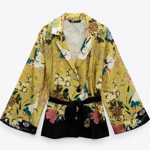 ZARA kimono shirt jacket size  XL